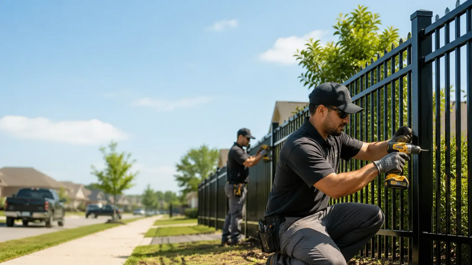 Metal Fence Installation in Morral, OH